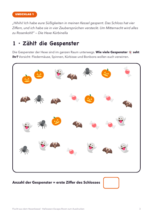 Kostenlos testen: das erste Rätsel
